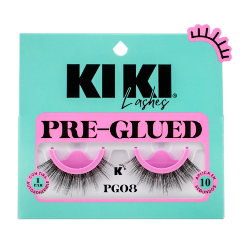 Pestanas Pre Glued PG08 Kiki Lashes KPG08