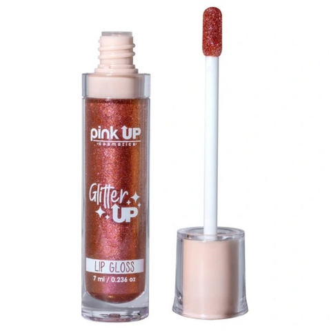 Lip gloss glitter up fary dust Pink Up PKGU06