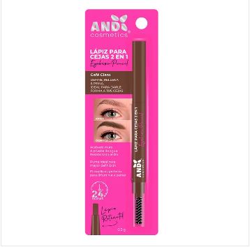 Lapiz Retractil Para Cejas 2 en 1Cafe Claro And 68501