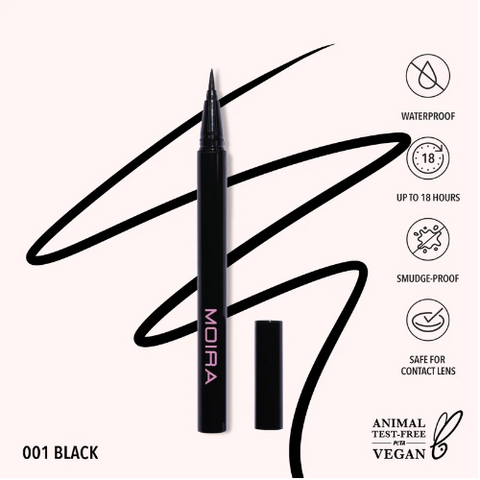 Precision Liquid Liner Black Moira PLL001