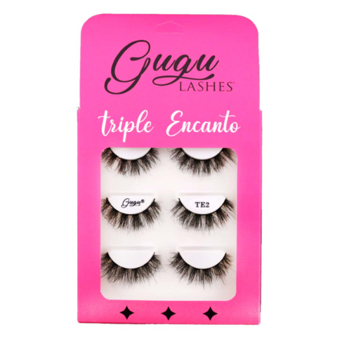 Pestanas Gugu Lashes Triple Encanto TE2