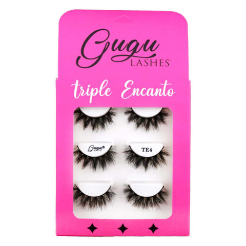 Pestanas Gugu Lashes Triple Encanto TE4