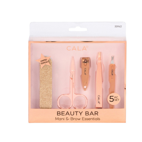 Set Beauty Bar 5pcs Rose Gold Cala 50962