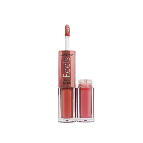 Labial Duo Metalico Matte 362 Ruby Rose HB8225