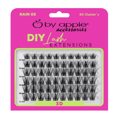 Diy Lash Extensions 60 Clusters 3D Rain 03 By Apple 69621
