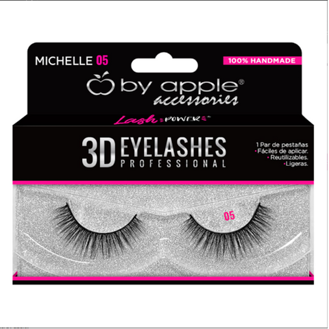 Pestañas 3D Eyelashes Professional Michelle 05 By Apple 33900