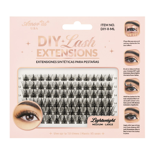 Extensiones diy lash mediud large Amorus DIY8ML