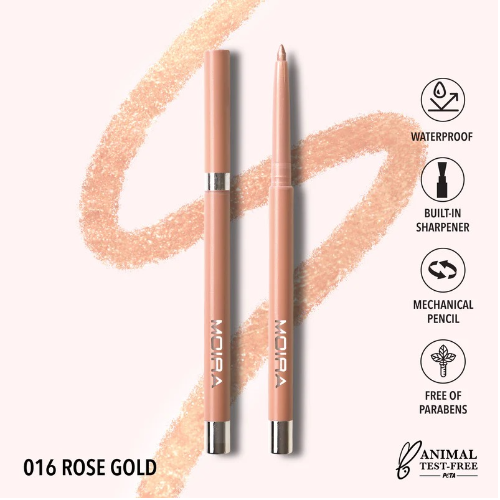 Shimmer Liner Rose Gold Moira SSL016