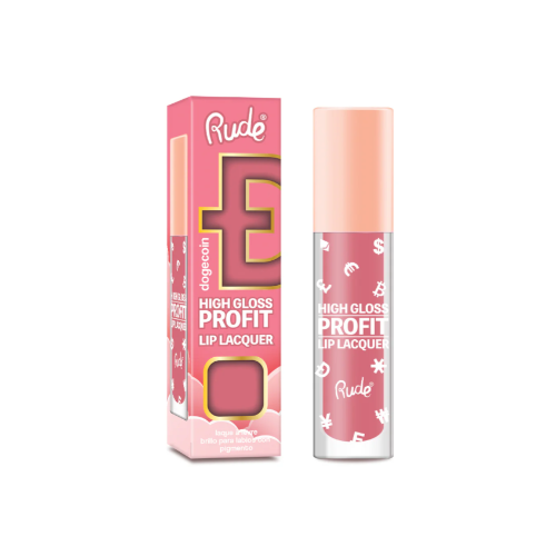 High Gloss Profit Dogecoin Lip Lacquer Rude 38206