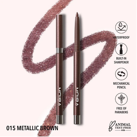 Shimmer Liner Metallic Brown Moira SSL015