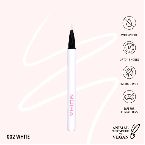 Precision Liquid Liner White Moira PLL002