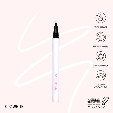 Precision Liquid Liner White Moira PLL002