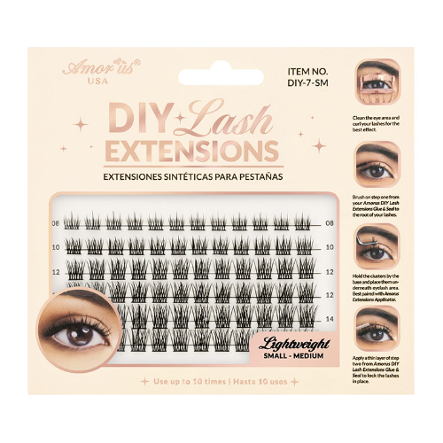 Extensiones diy lash small medium DIY7SM Amorus