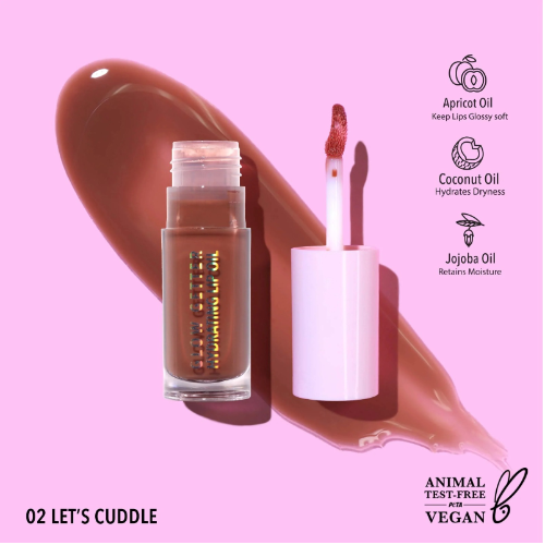 Hydrating Lip Oil Glow Getter Let's Cuddle Moira GLO002