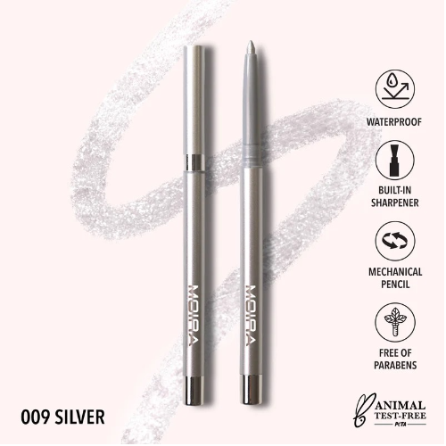 Shimmer Liner Silver Moira SSL009