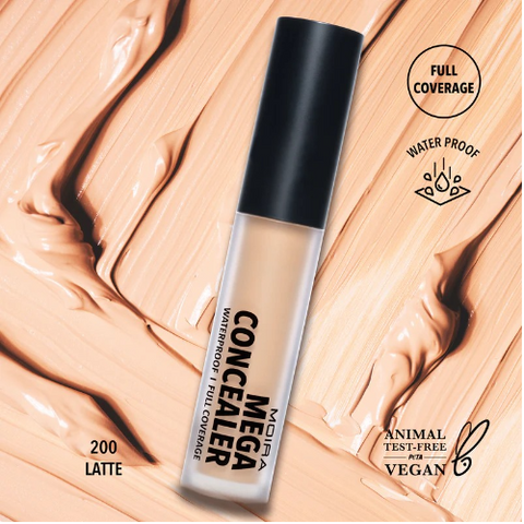 Mega Concealer Waterproof Latte Moira MWC200