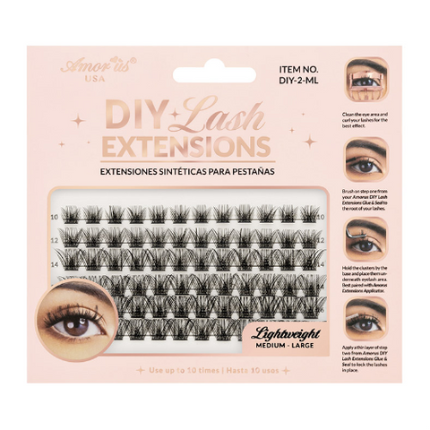 Extensiones diy lash mediud large Amorus DIY2ML