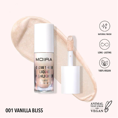 Liquid Highlighter Glow Show Vanilla Bliss Moira GSLH001