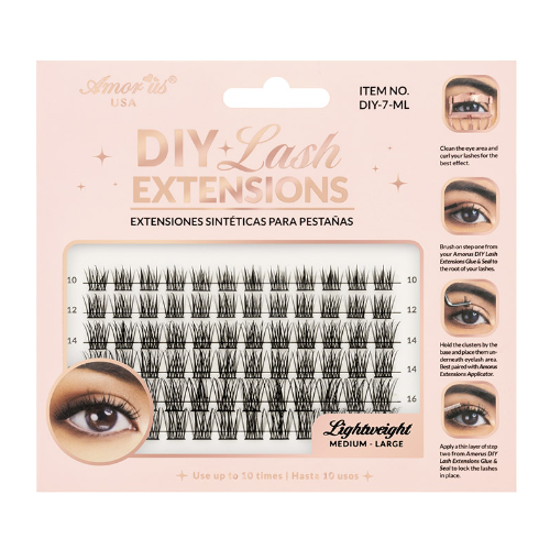 Extensiones diy lash mediud large Amorus DIY7ML