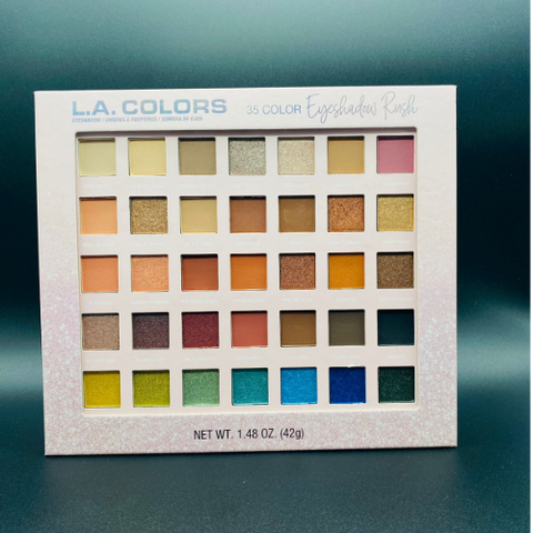 Paleta Eyeshadow Rush 35 Color L.A Colors C43293