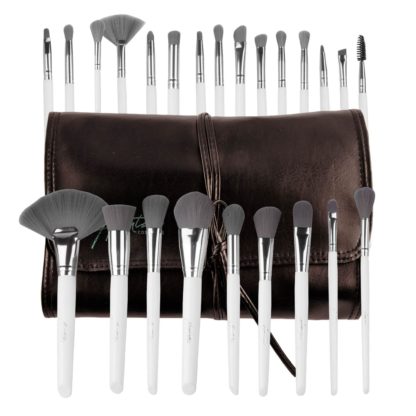 Brush Set 24 pcs Majestic Silver Arantza