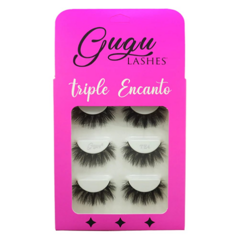 Pestanas Gugu Lashes Triple Encanto TE1