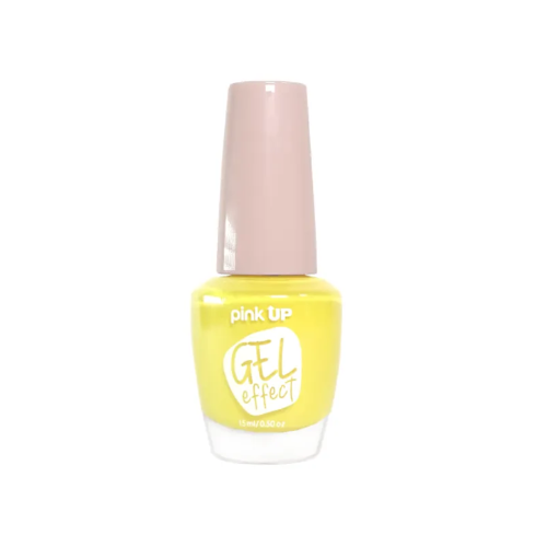 Esmalte efecto gel Yellow Pink Up PKMN55