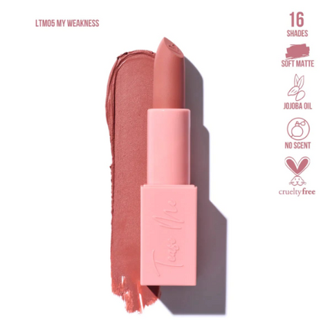 Labial En Barra My Weakness Beauty Creations LTM05