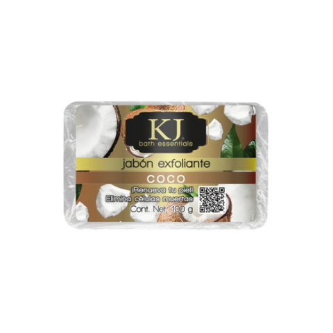 Jabon exfoliante coco KJ