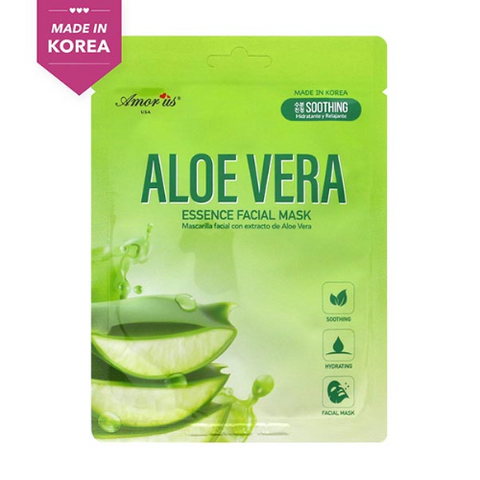 Mascarilla Facial Aloe Vera AMOR US SKALOE