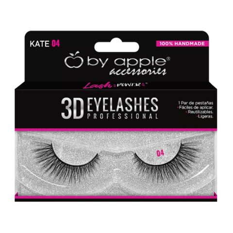 Pestañas 3D Eyelashes Professional Kate 04 By Apple 33898