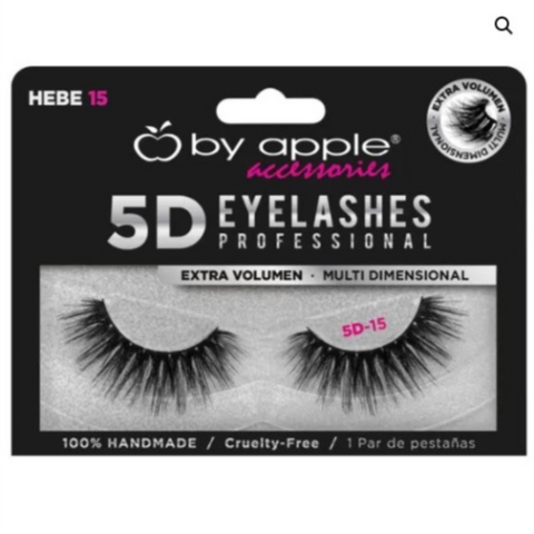 Pestañas 5D Eyelashes Professional Hebe 15 By Apple 58202