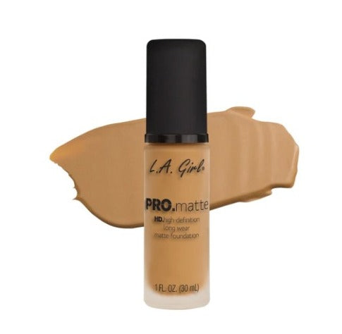 Base PRO MATTE Ligth Tan L.A Girl GLM676