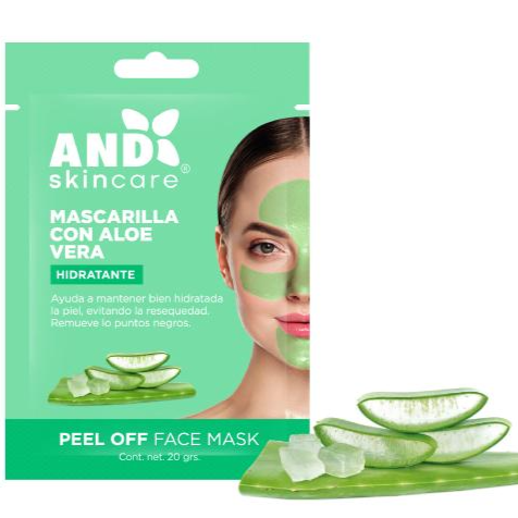 Mascarilla Facial Peel off Aloe vera AND 51159