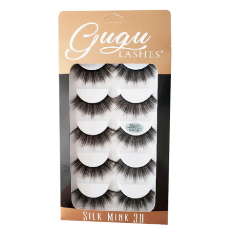 Pestanas Gugu Lashes Silk Mink 3D SM07