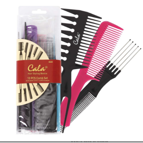 Set de Peines 10 Pcs Cala 66220