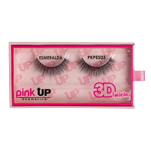 3D Eyelashes 03 Esmeralda Pink Up  PKPES03