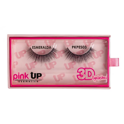 3D Eyelashes 03 Esmeralda Pink Up  PKPES03