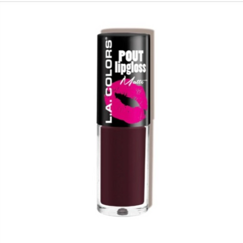 Pout Lipgloss Matte KISS & TELL L.A. COLORS CLG633