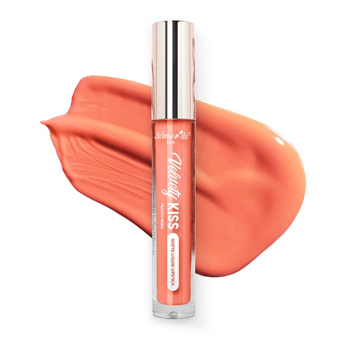 Velvety Kiss Matte Liquid Lipstick Peachy Nude CO-VELVETY-04