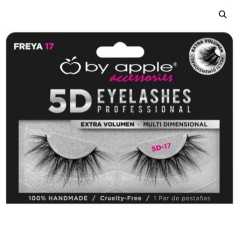 Pestañas 5D Eyelashes Professional Freya 17 By Apple 58204