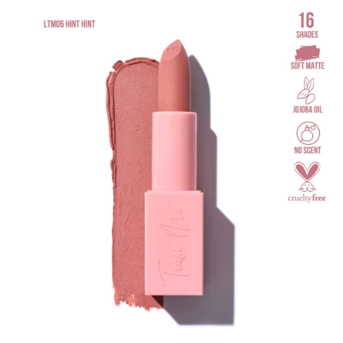 Labial En Barra  Hint Hint Beauty Creations LTM06