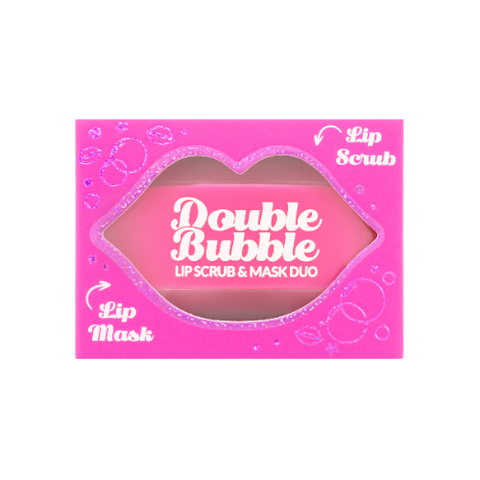 Double Bubble Lip Scrub & Mask Duo Amor Us CO2BLD