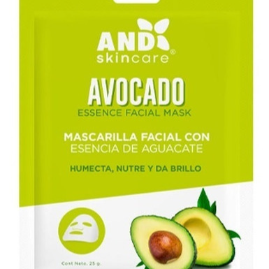 Mascarilla Facial Con Esencia De Avocado AND