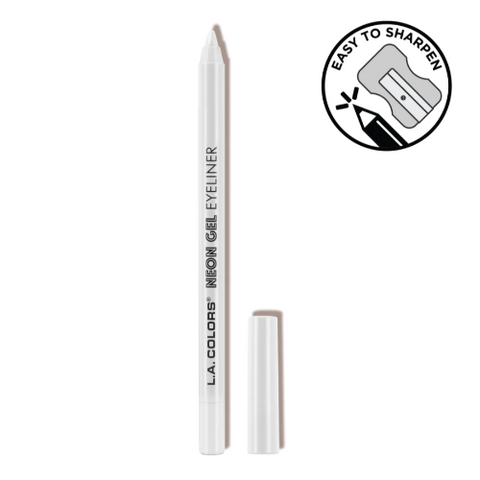 NEON Gel eyeliner FLASH WHITE L.A. COLORS CP635