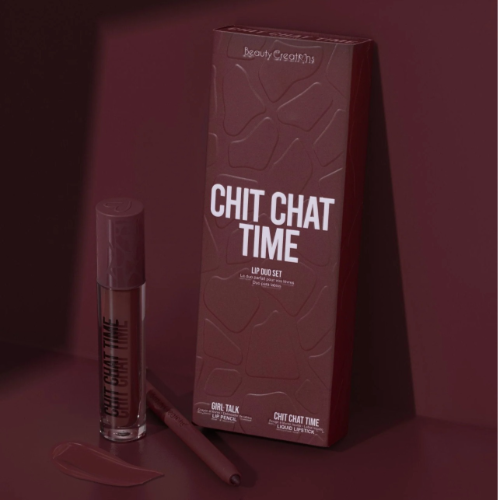 Lip Duo Set Chit Chat Time Beauty Creations LD5