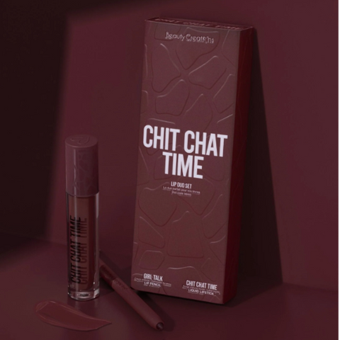 Lip Duo Set Chit Chat Time Beauty Creations LD5