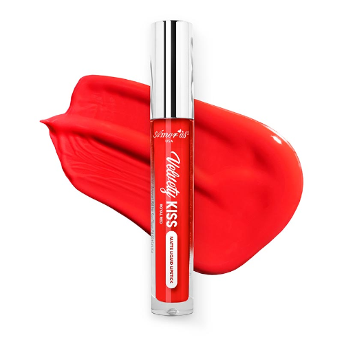 Velvety Kiss Matte Liquid Lipstick Royal Red CO-VELVETY-01