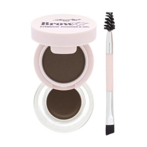 Brow Kit Dark Brown Amor Us COBROWK03