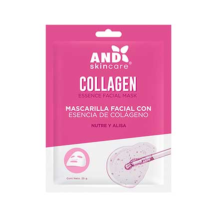 Mascarilla Facial Con Esencia De Colageno AND